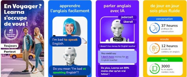 Learna AIApprenez des langues-frenchtechie