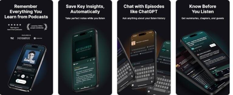 Snipd AI Podcast Player-frenchtechie